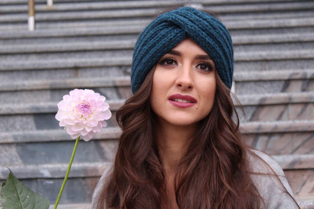 Объемная шапка