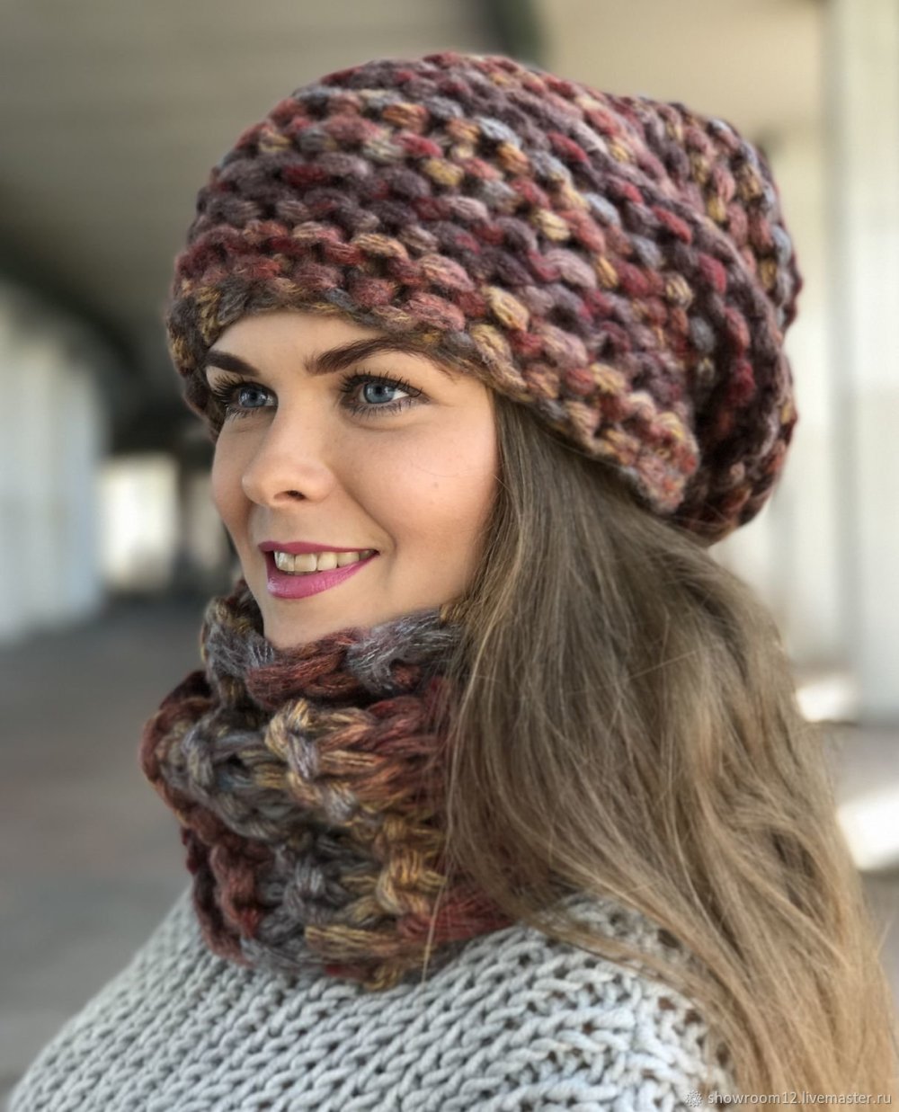 Вязаные шапки для женщин