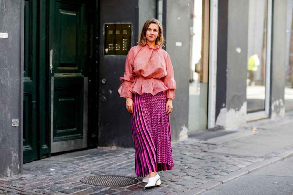 Юбка плиссе