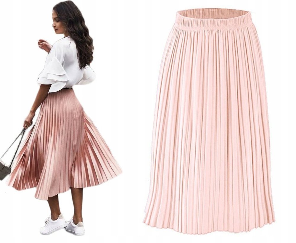 Свитер с плиссированной юбкой