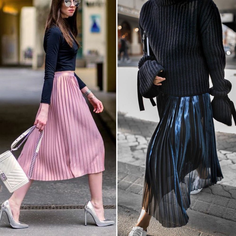 Длинные юбки для полных женщин