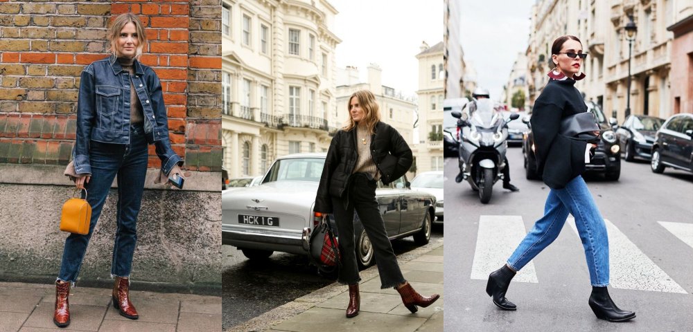 Джинсыбойфрены с ботинками