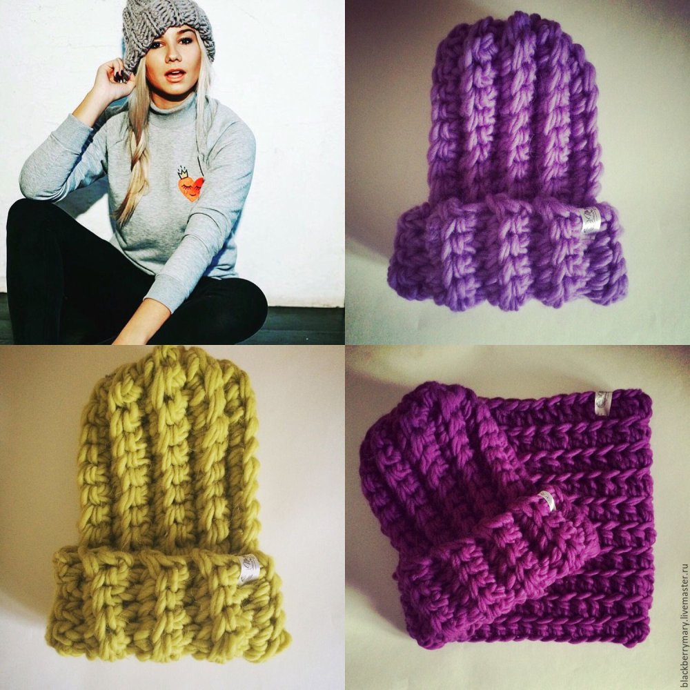 Подставка для ног из трикотажной пряжи