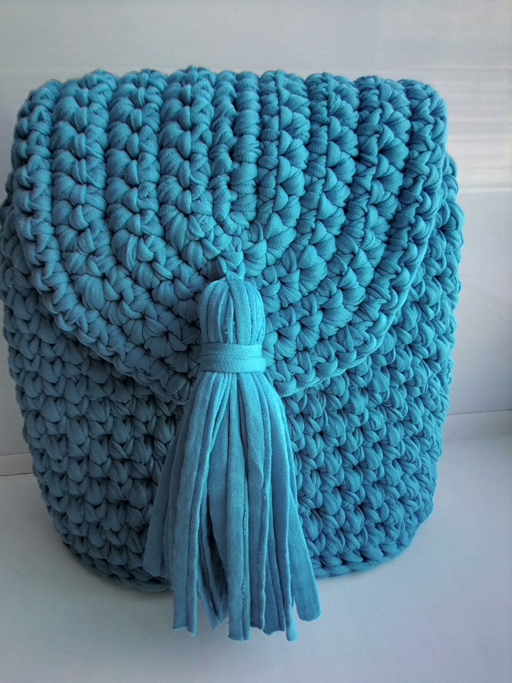 Объемная вязка для шапки