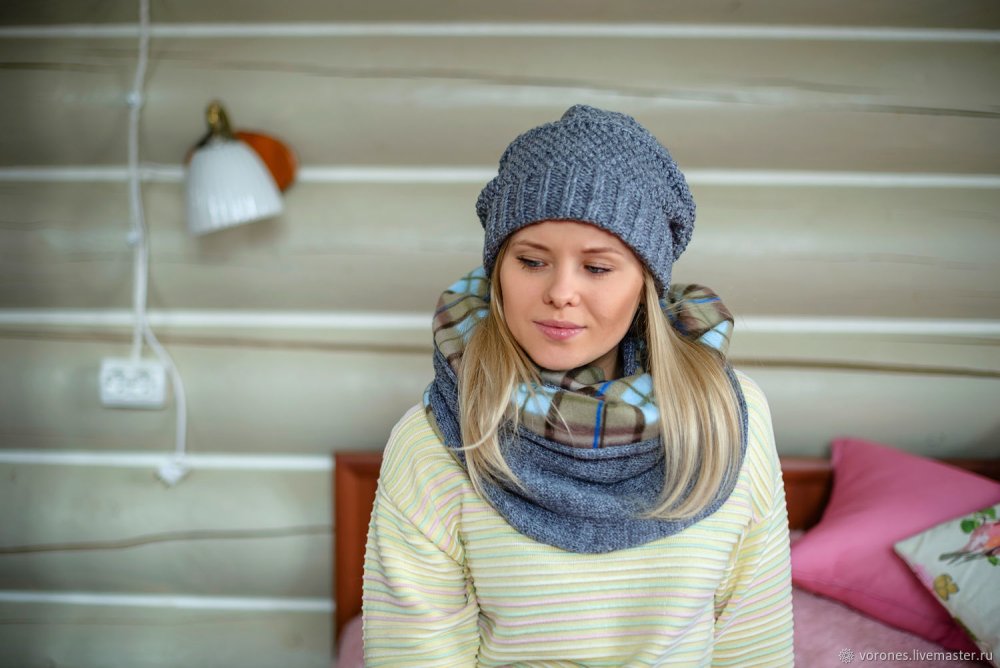 Вязаный комплект с бермудами