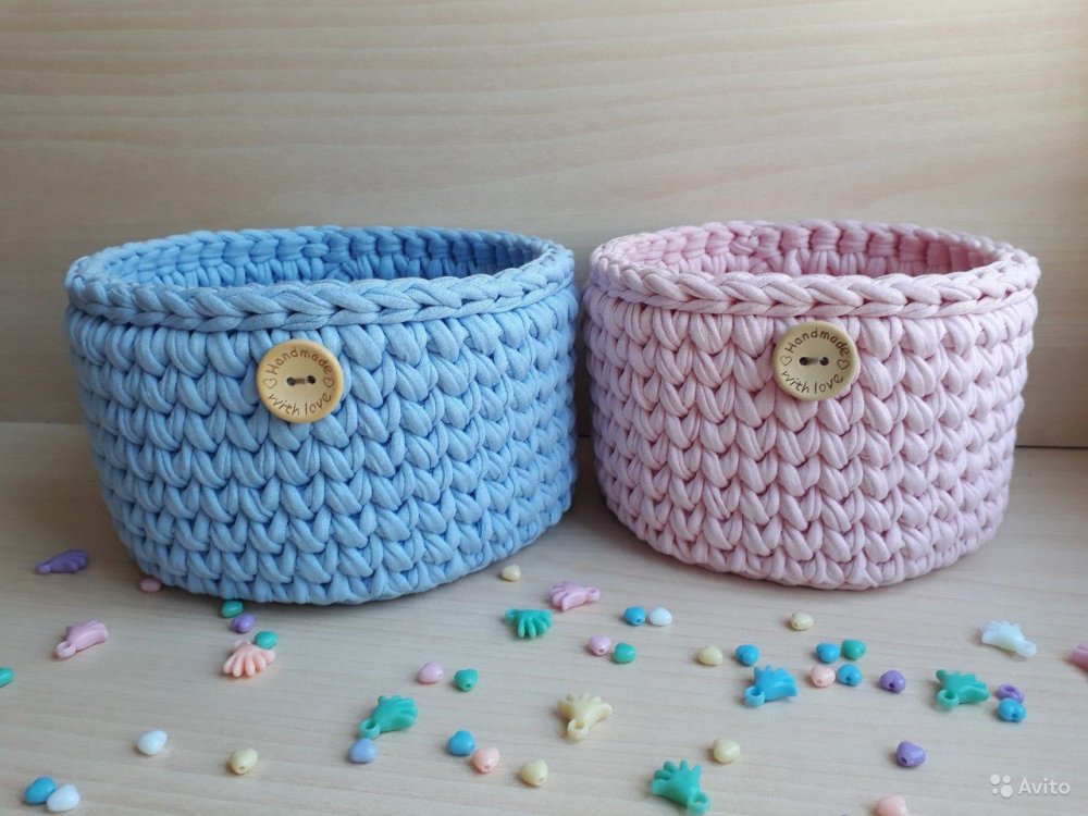 Лена нави рюкзак из трикотажной пряжи