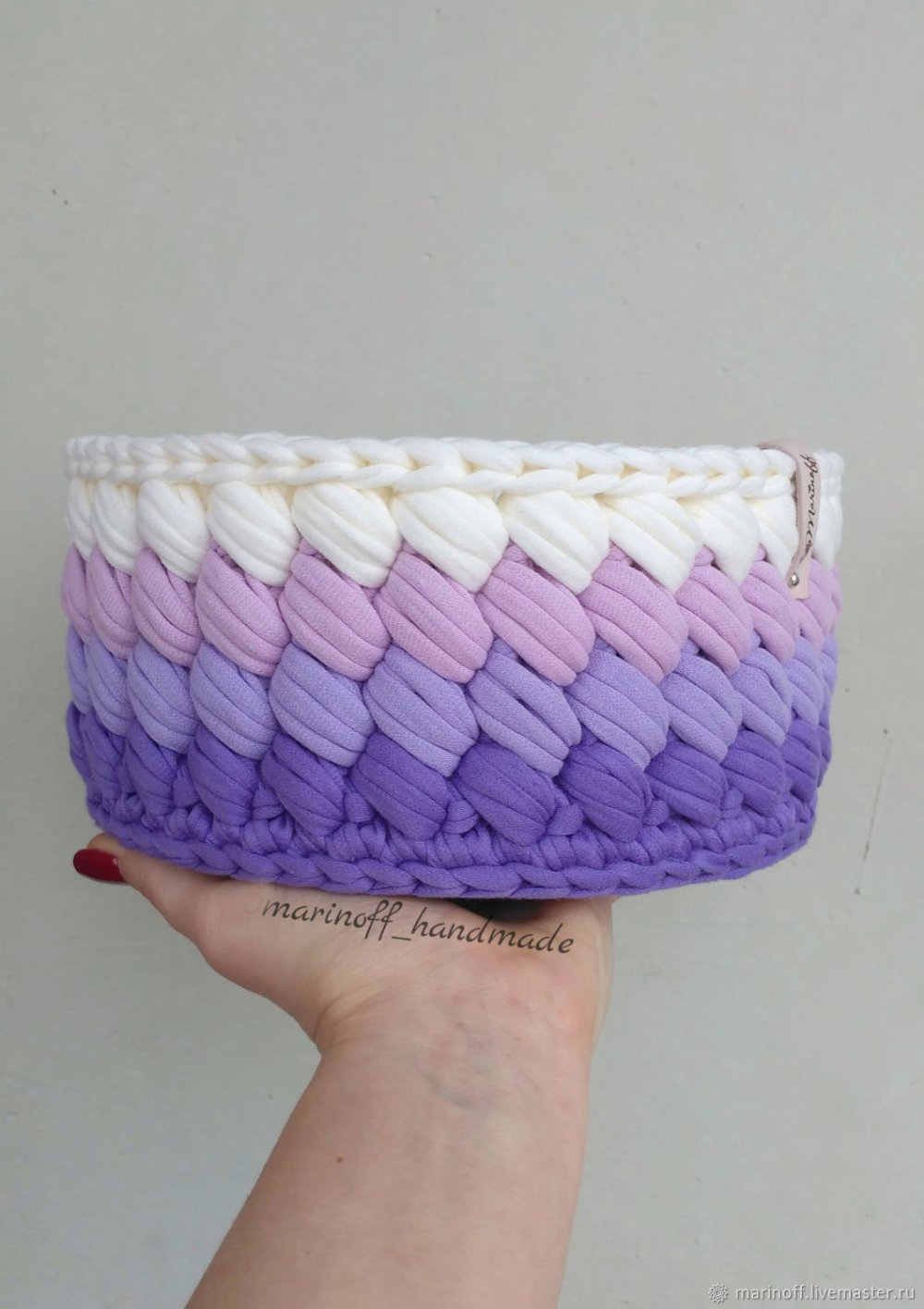 Шапка кубанка спицами из толстой пряжи