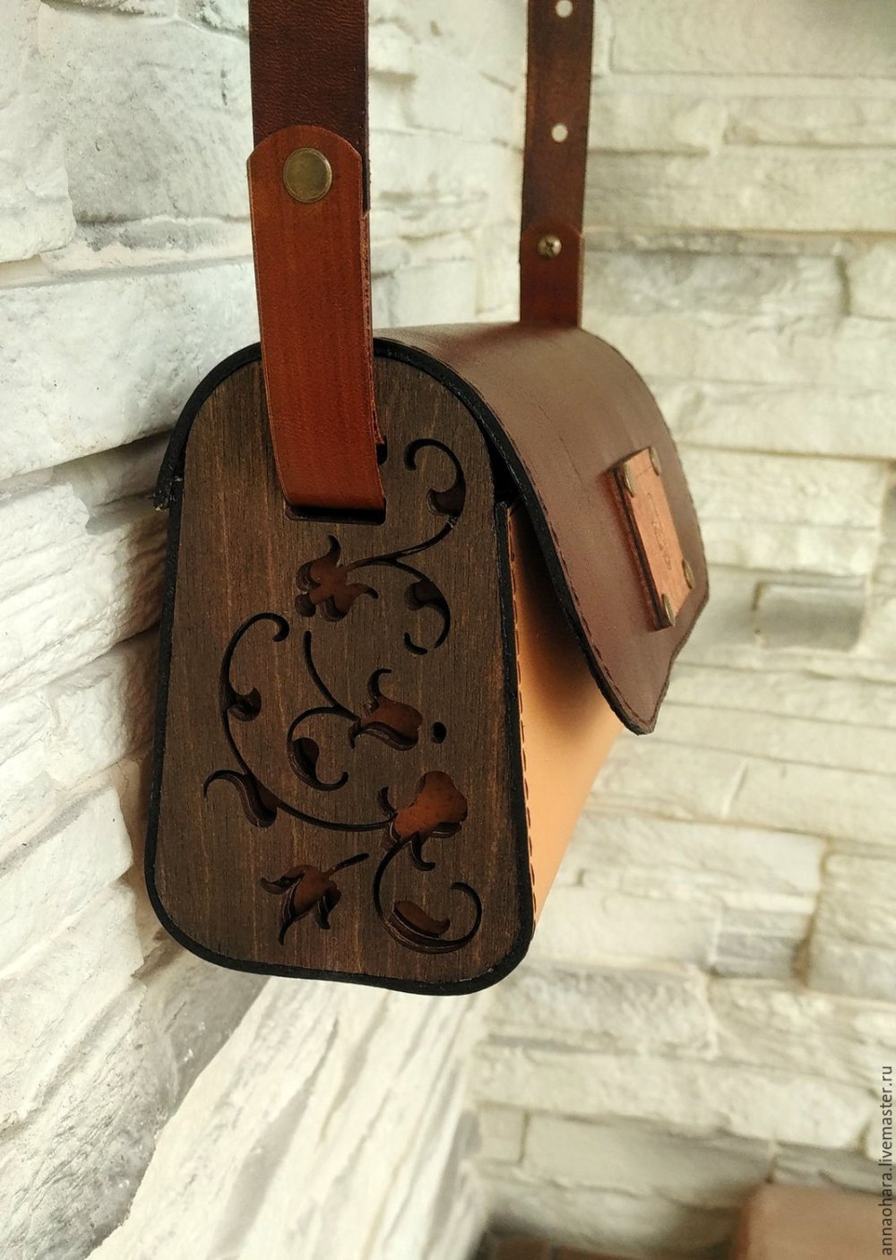 Эксклюзивные сумки из дерева