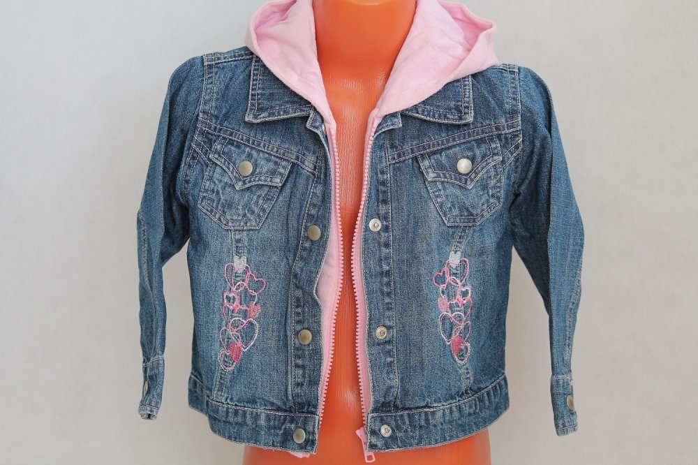 Желтая джинсовка