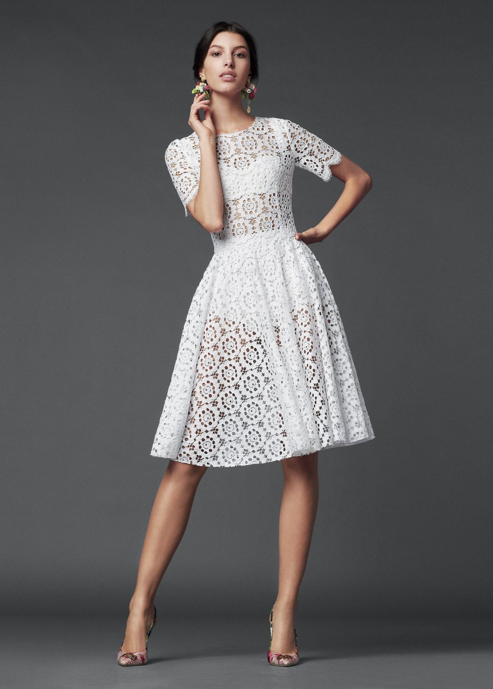 Кружевные итальянские платья