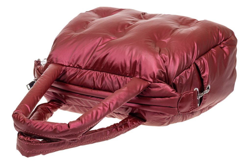 Сумка стеганая болоньевая дутая Полар-2