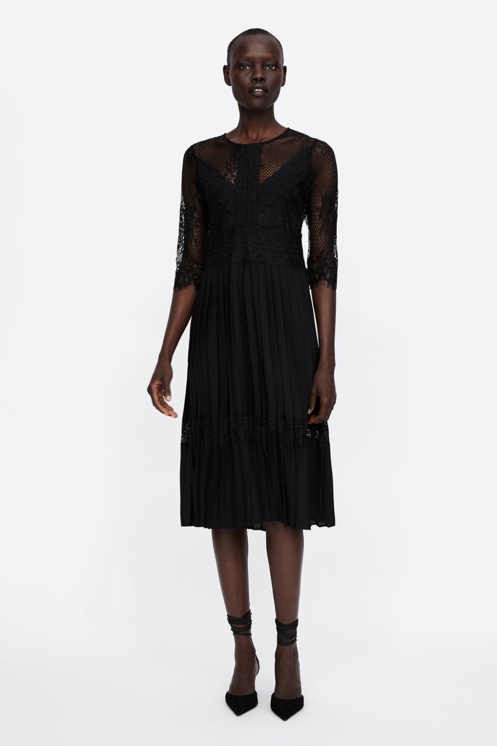 Платье Zara черное