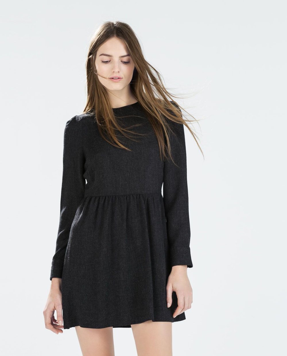 Платье Зара черное