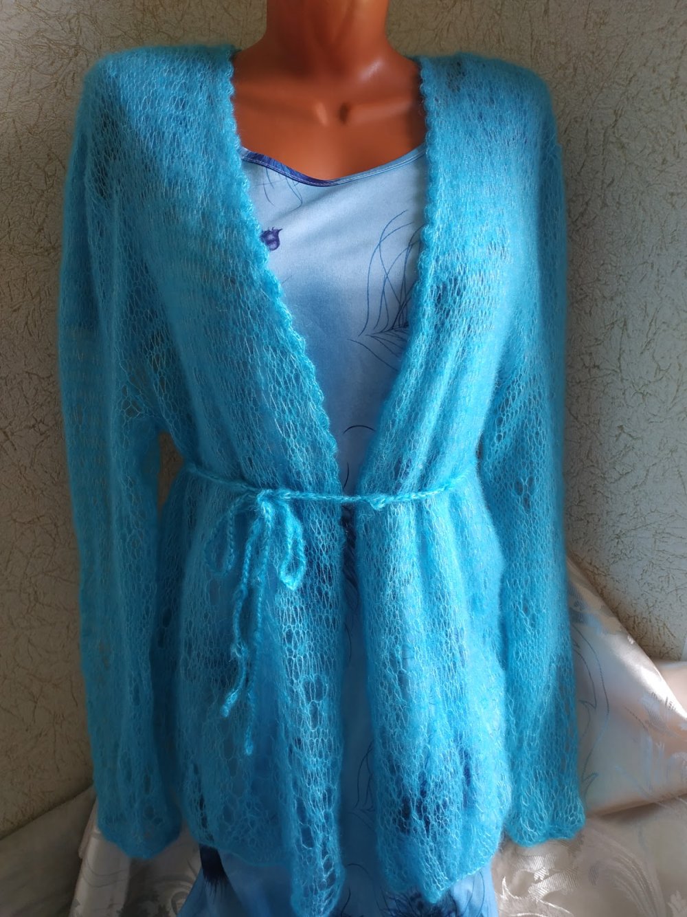 Пальто из мохера