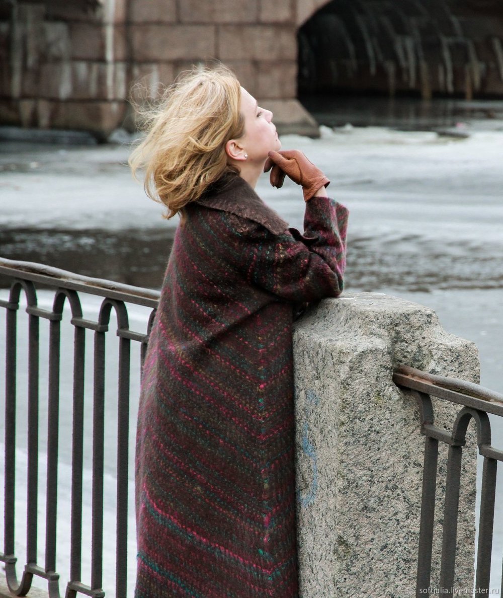 Мохеровый кардиган