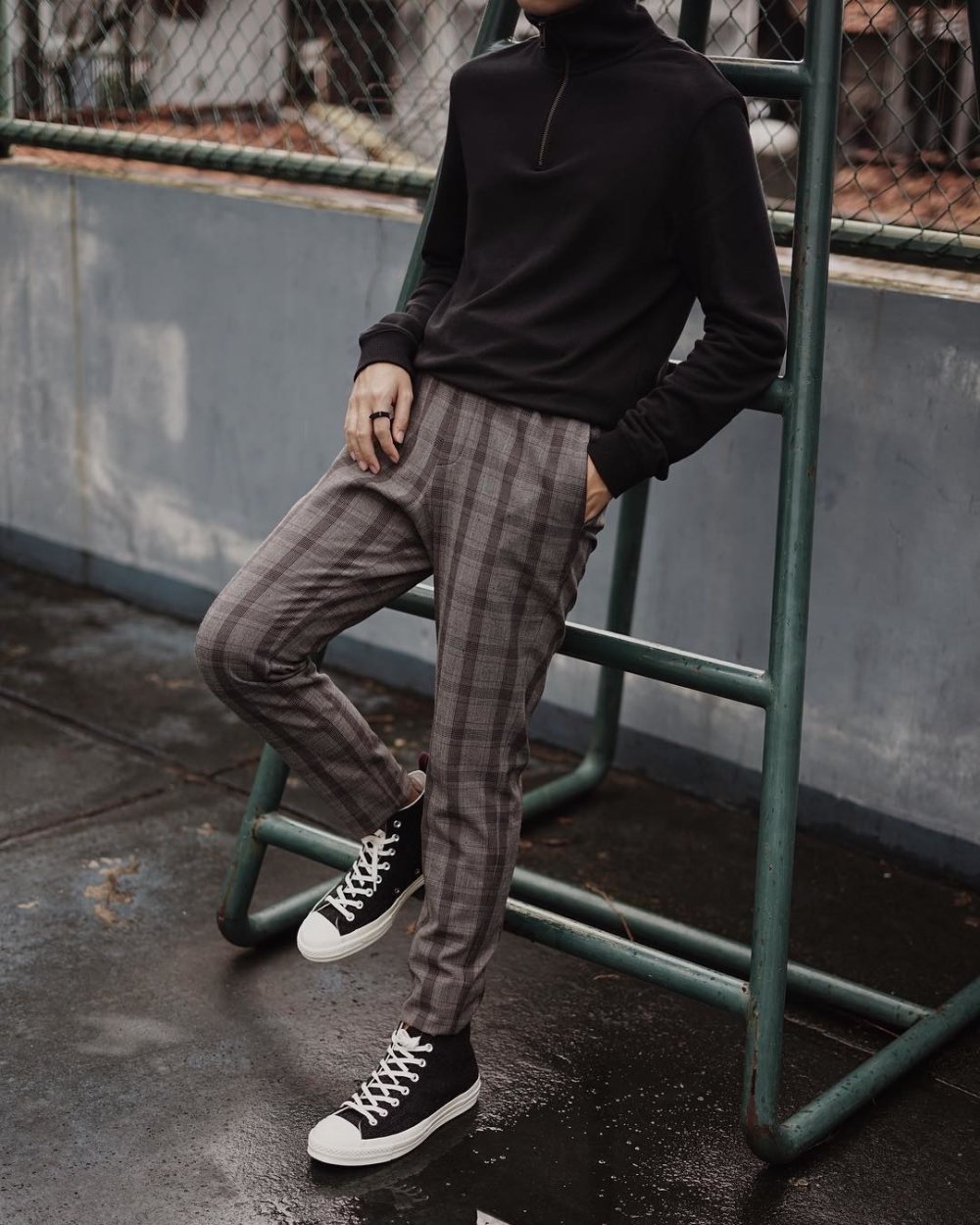 Лоферы женские с брюками