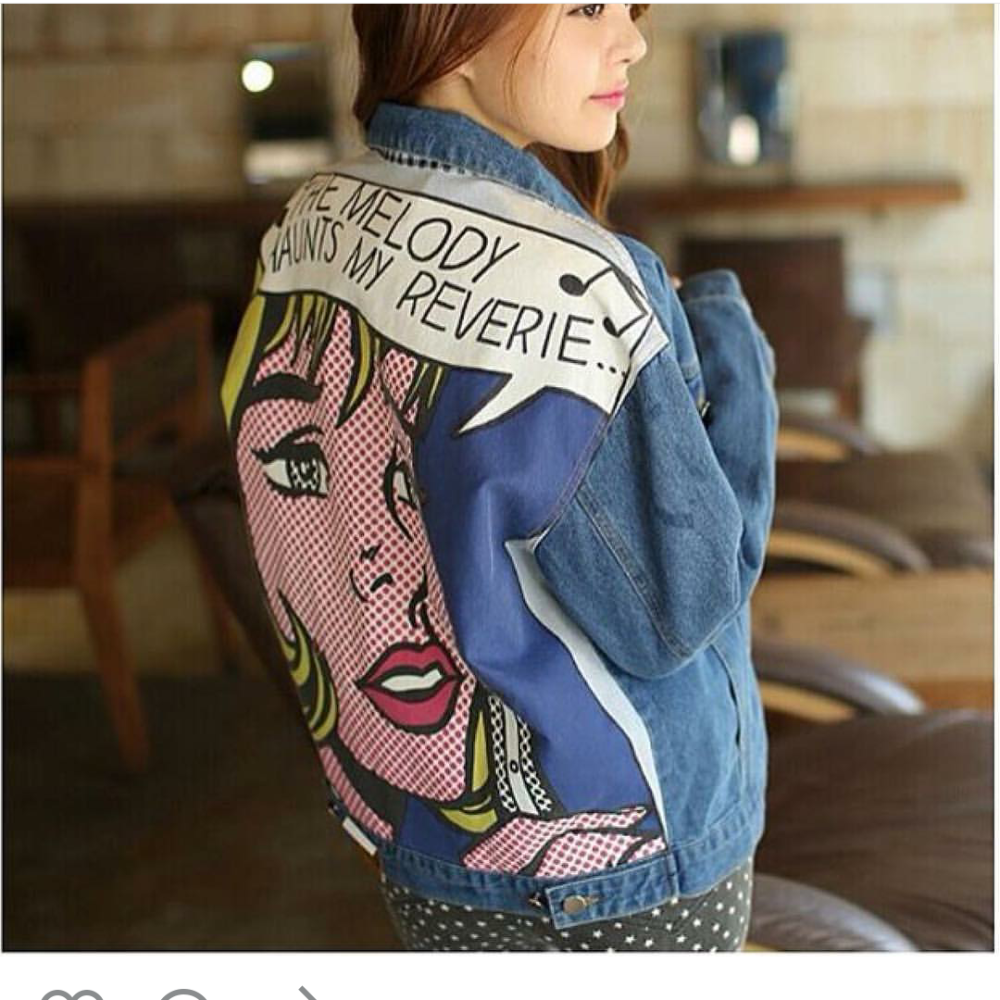 Принты на джинсовых куртках