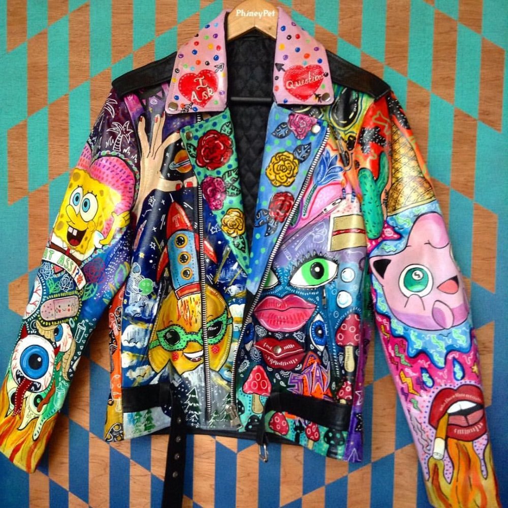 Расписанные куртки