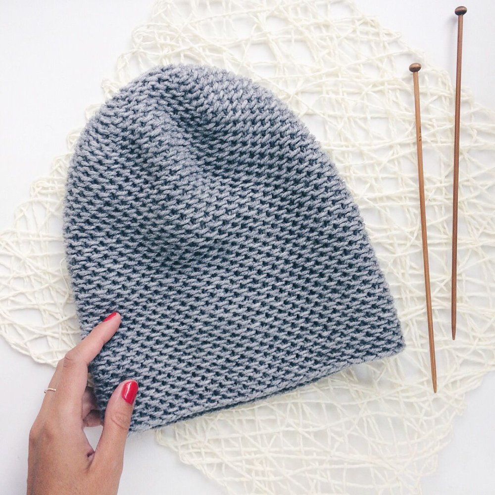 Шапка бини платочной