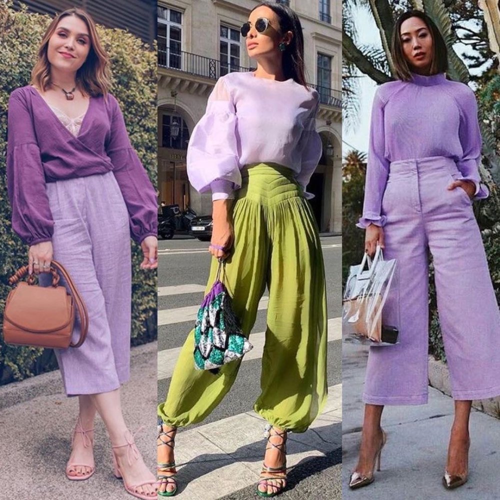 Лавандовая одежда