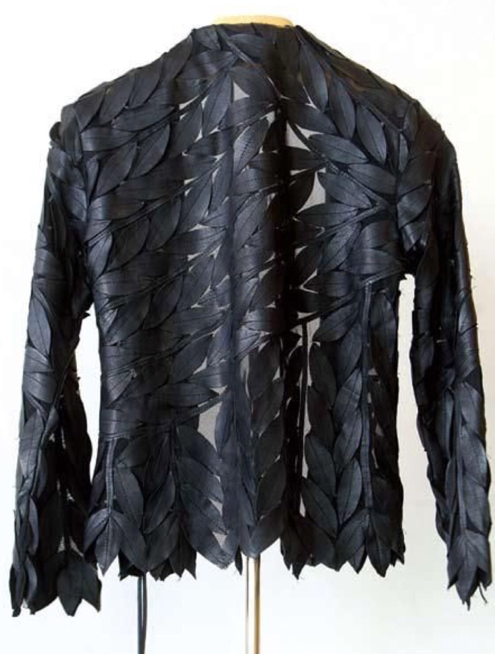 Кожаная куртка с замшей