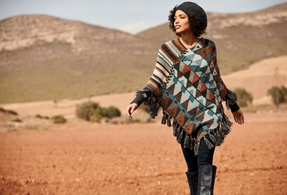 Пальто Кейп- пончо