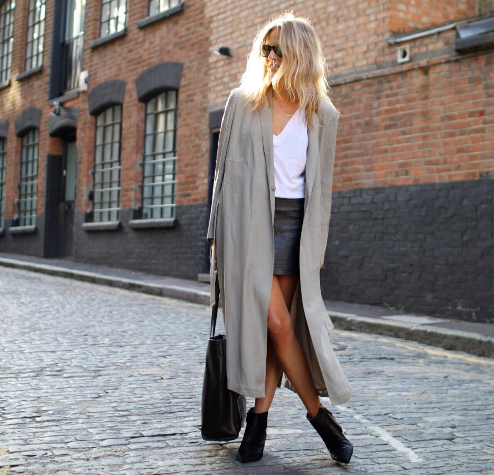 Тренч бершка хаки