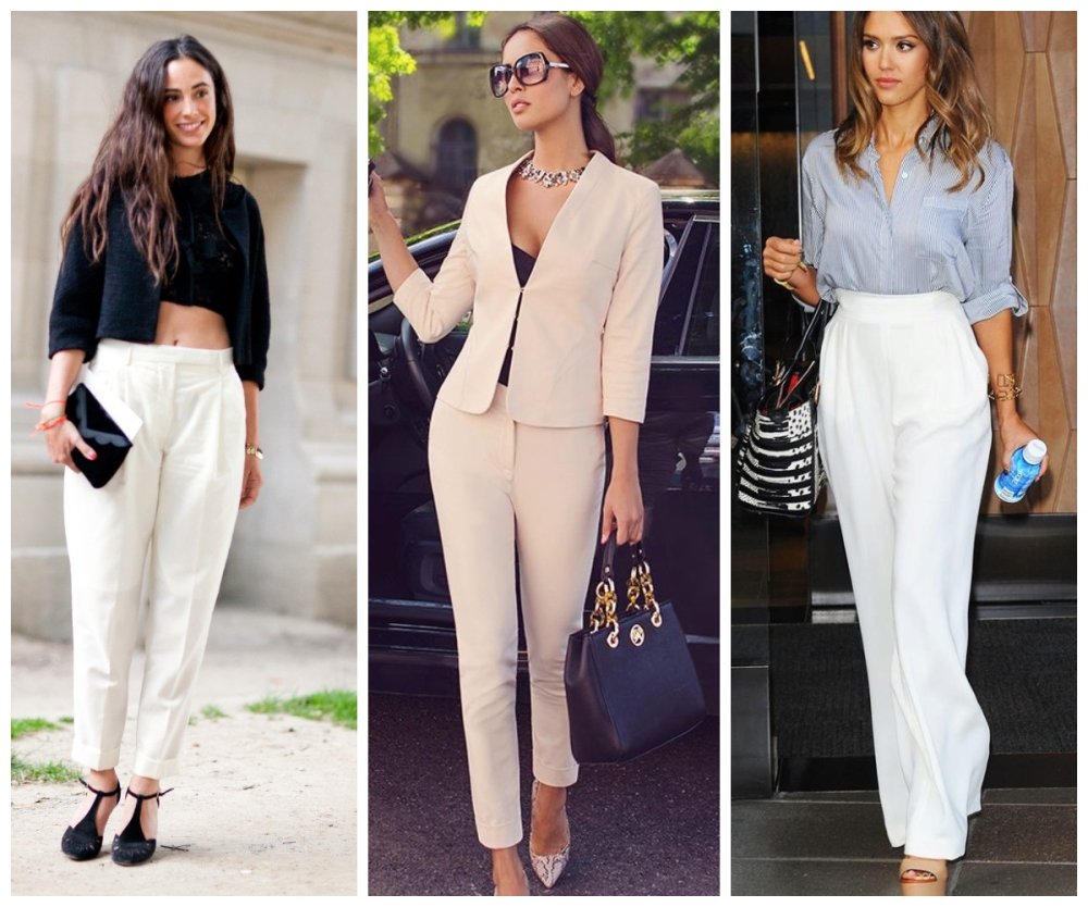 Брюки палаццо с широкими штанинами образ