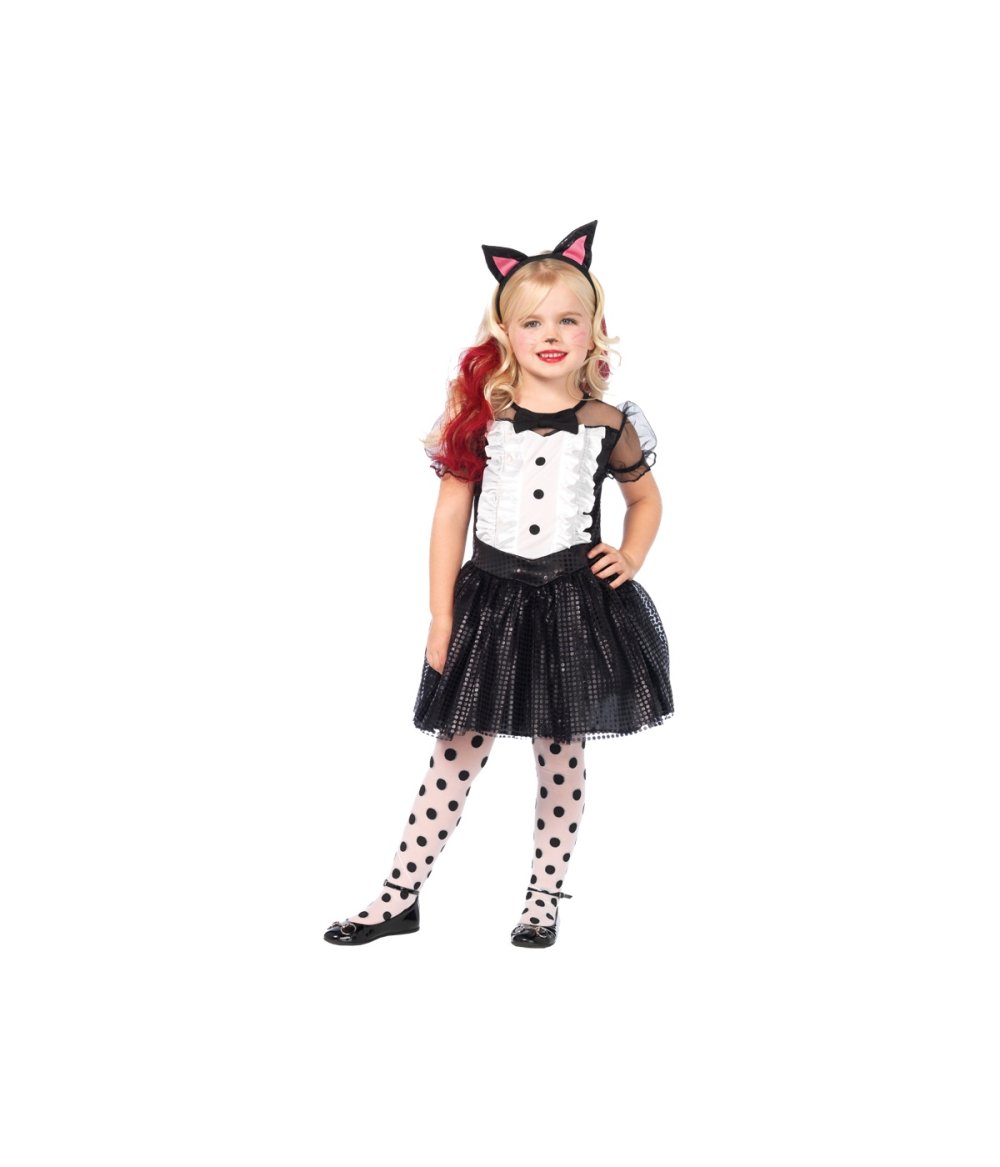 Костюм кота на новый год для девочки