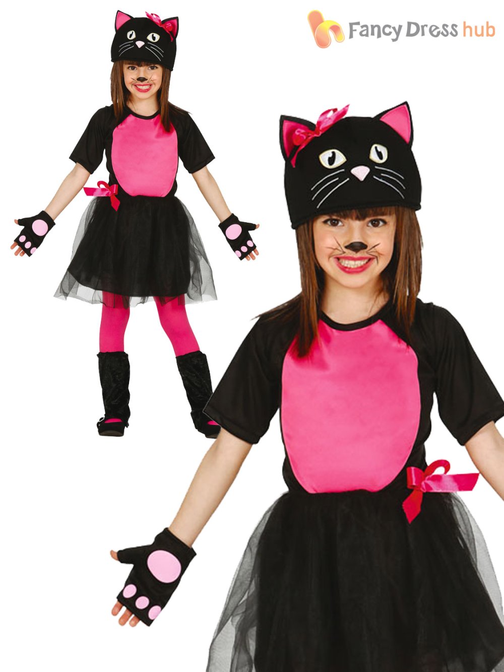 Костюм кошки для девочки своими руками простой