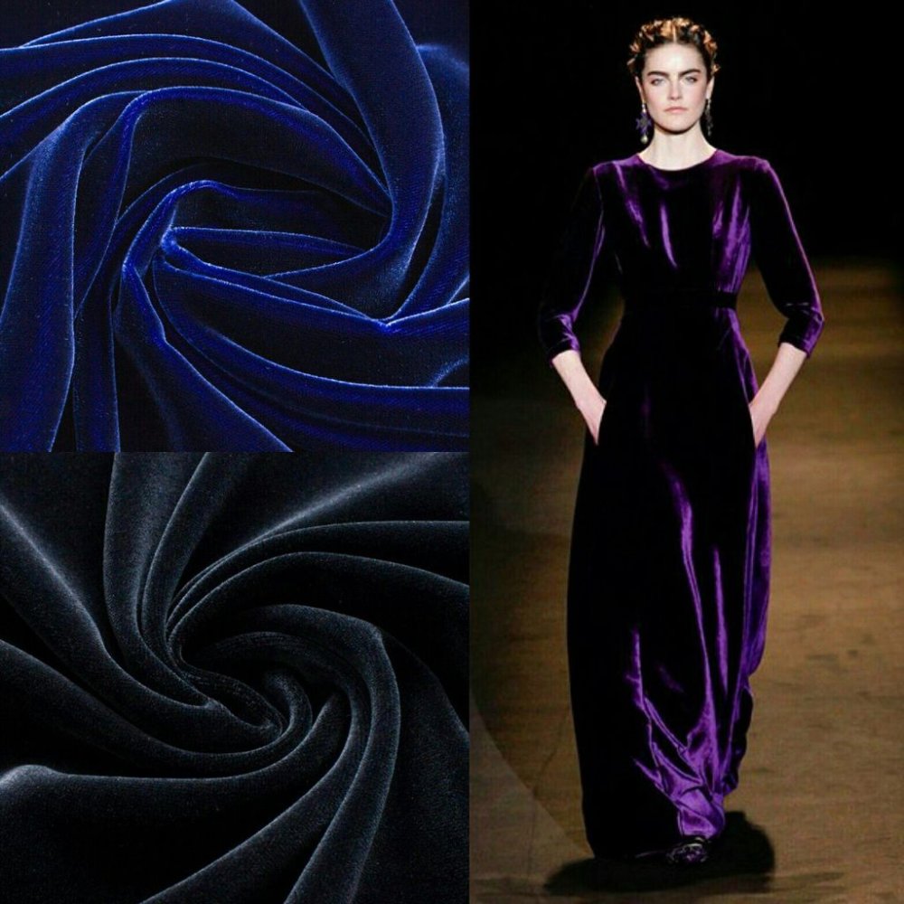 Бархатное платье Gucci