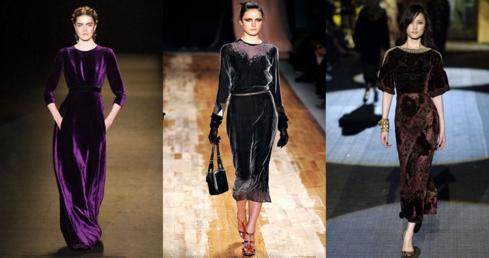 Платье из панбархата 2020