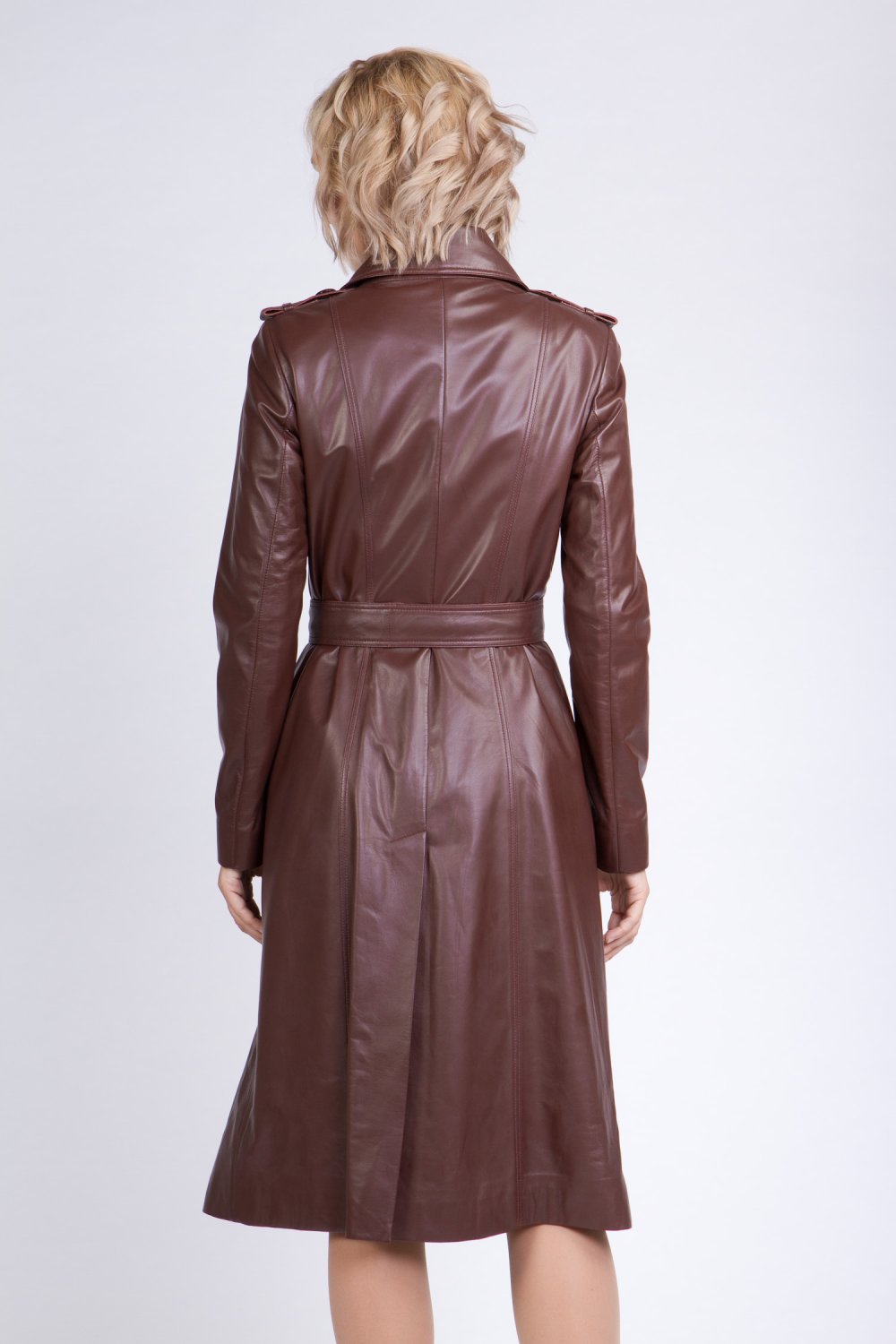 Кожаная куртка женская для полных