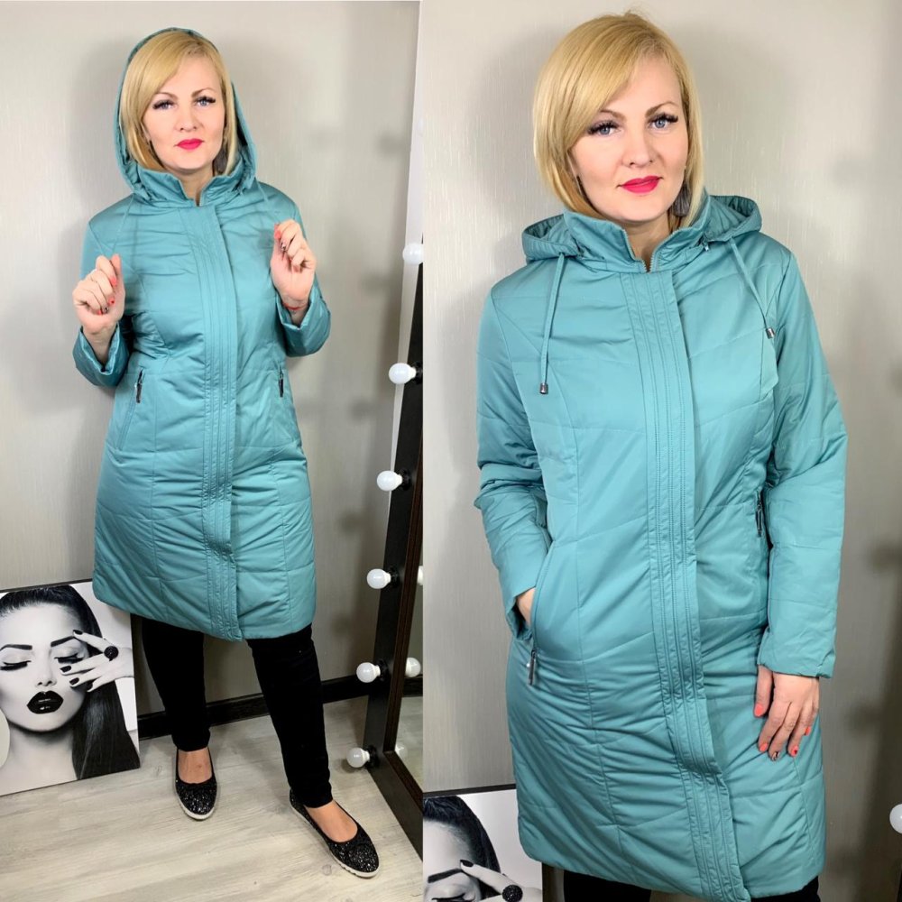 Весенняя куртка женская 2019 больших размеров