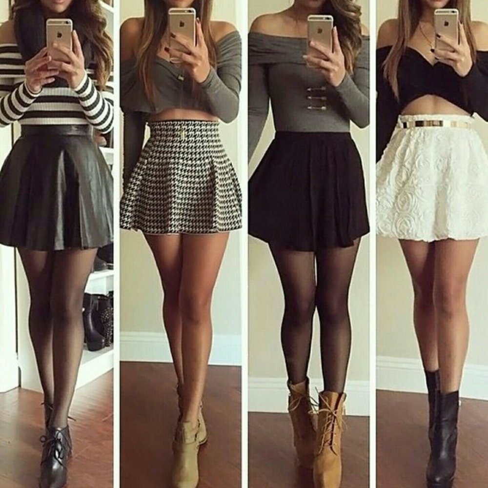 Красивые Луки с юбкой