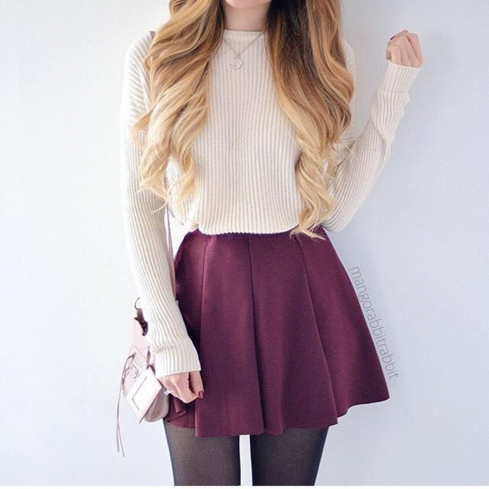 Юбки в стиле Кэжуал