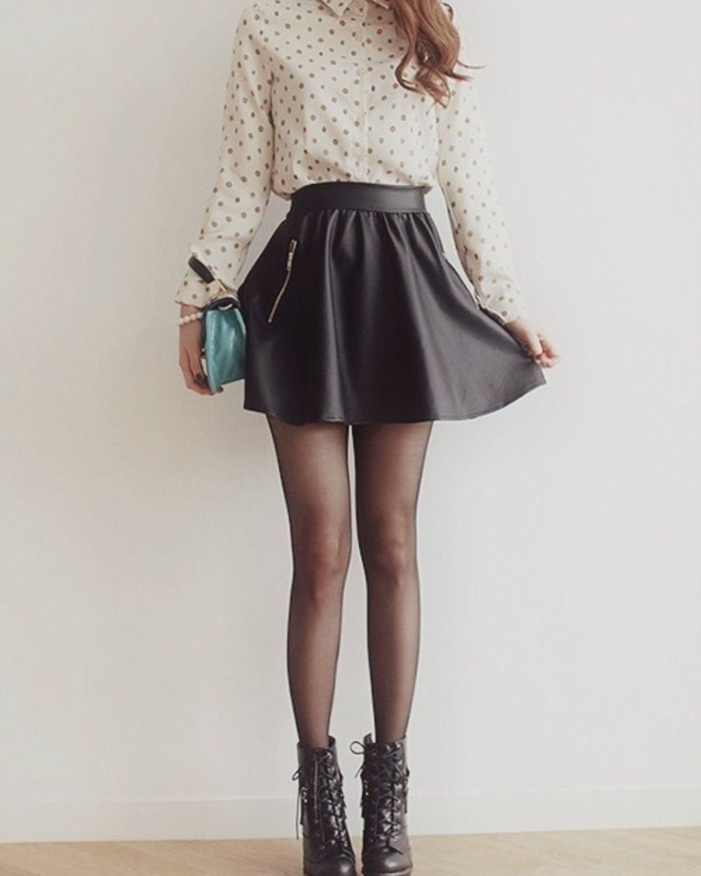 Модный школьный образ