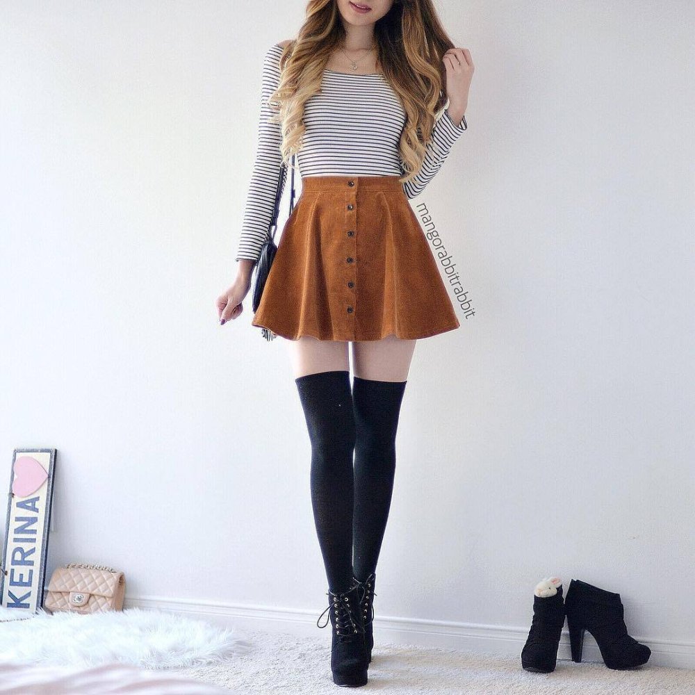 Лусио плиссированная юбка