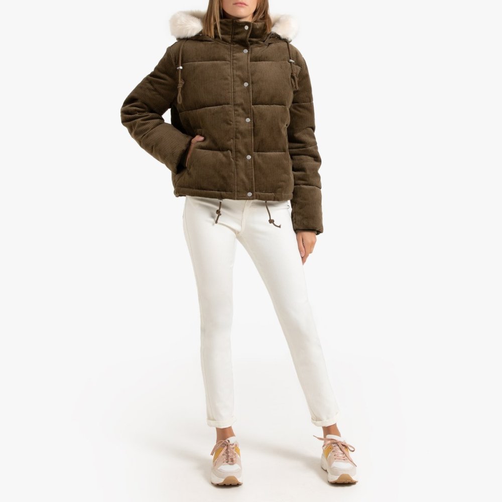 Пальто из искусственного меха оверсайз