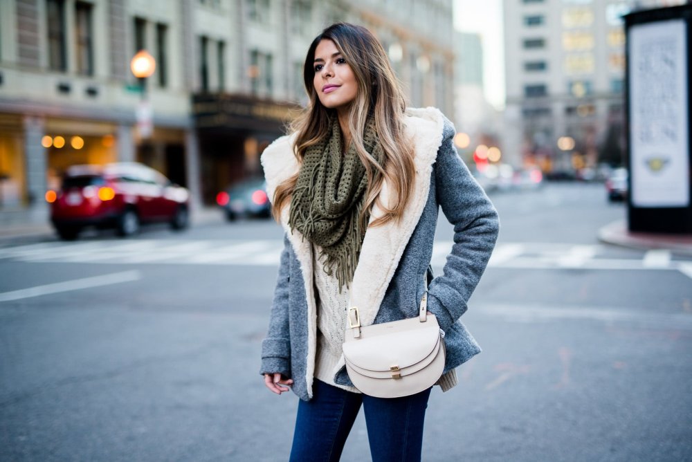 Дубленка с мехом овцы