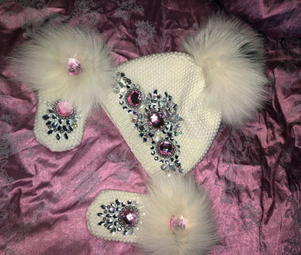 Мастер класс на шапку Crystal hat avg