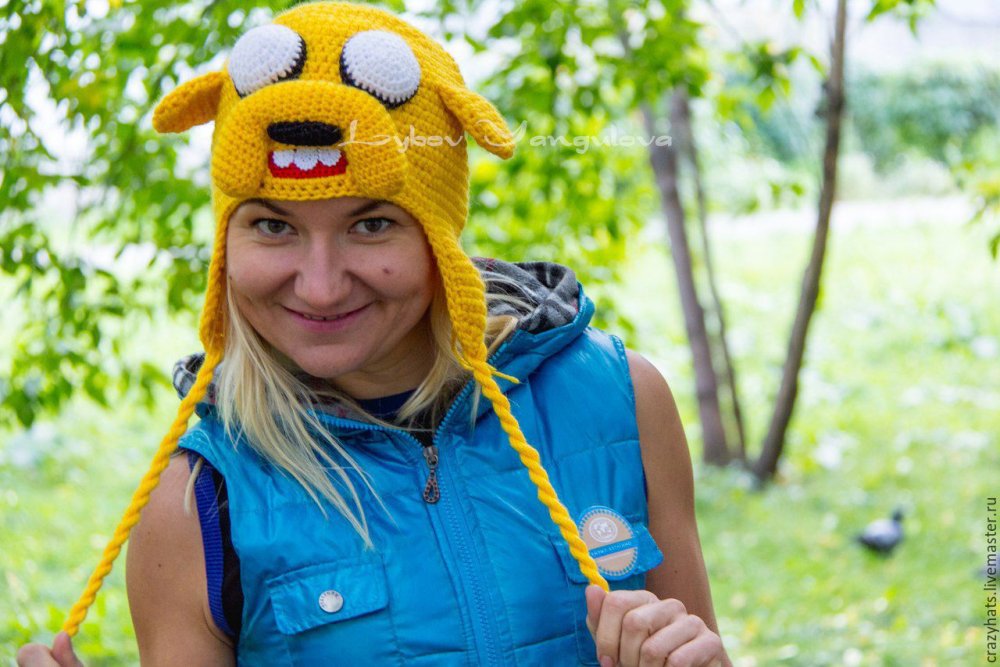 Эстонская шапка-шарф