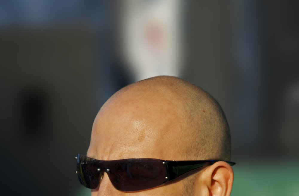 Платок на лысую голову