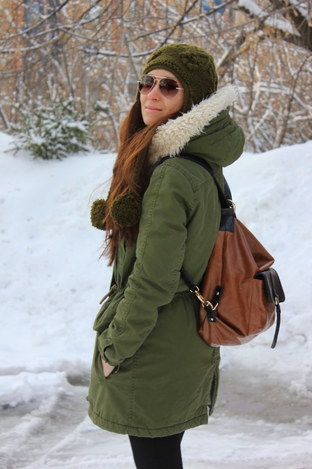 Парка Dstrezzed Hooded Parka Army Green