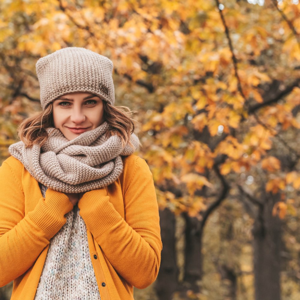 Зимняя куртка с принтом