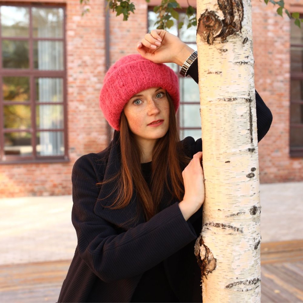 Шапка из букле