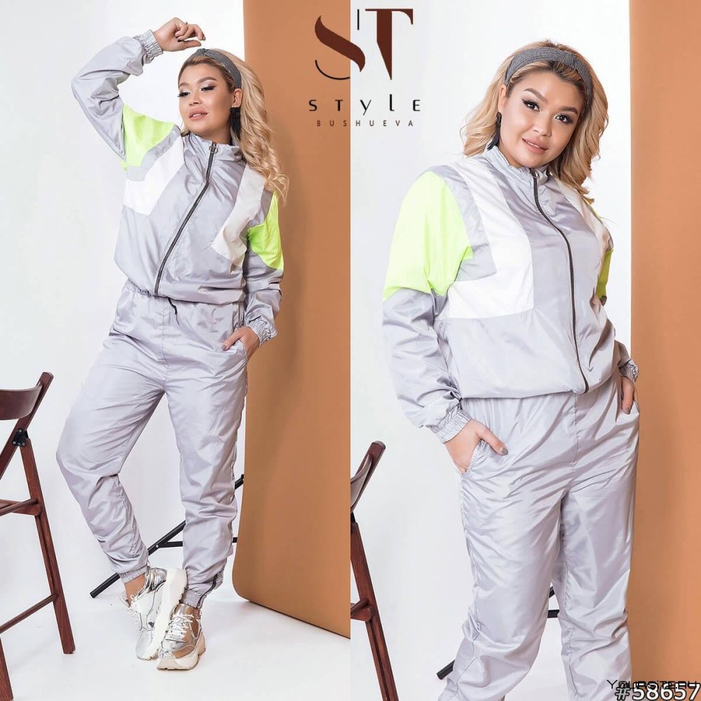 Штаны из плащевки женские