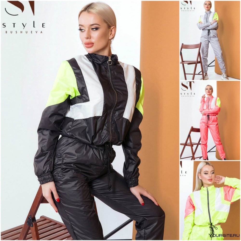 Спортивный костюм из плащевки