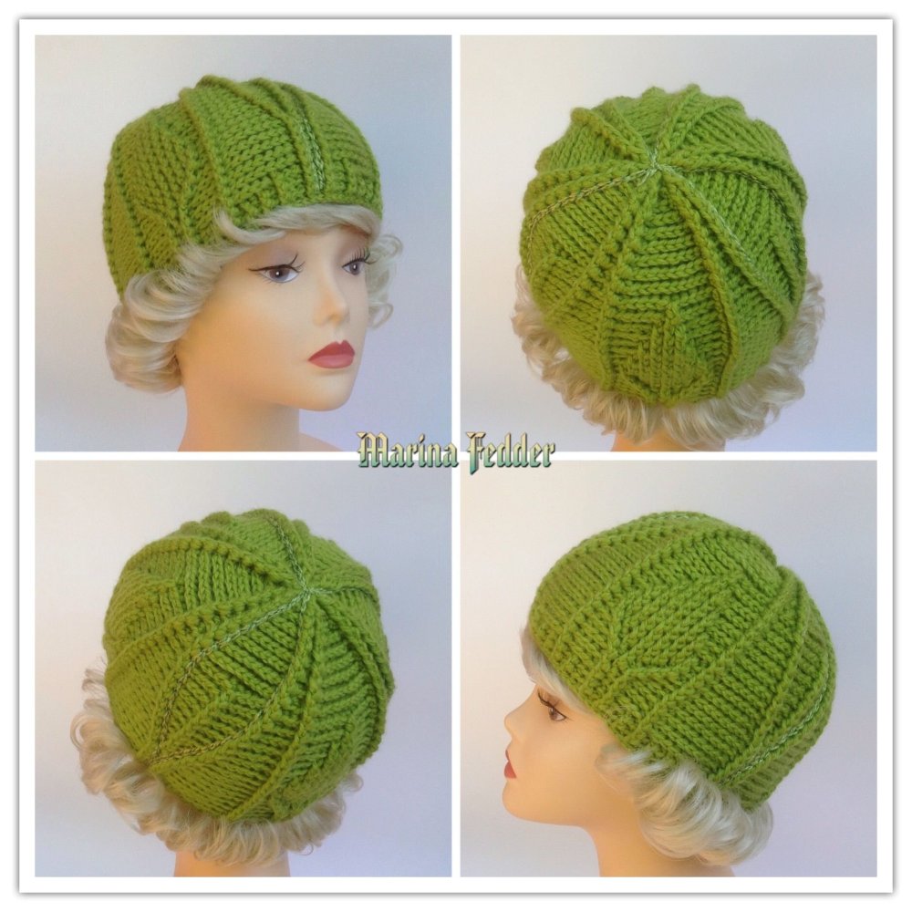 Марина Феддер вязание рельефными столбиками