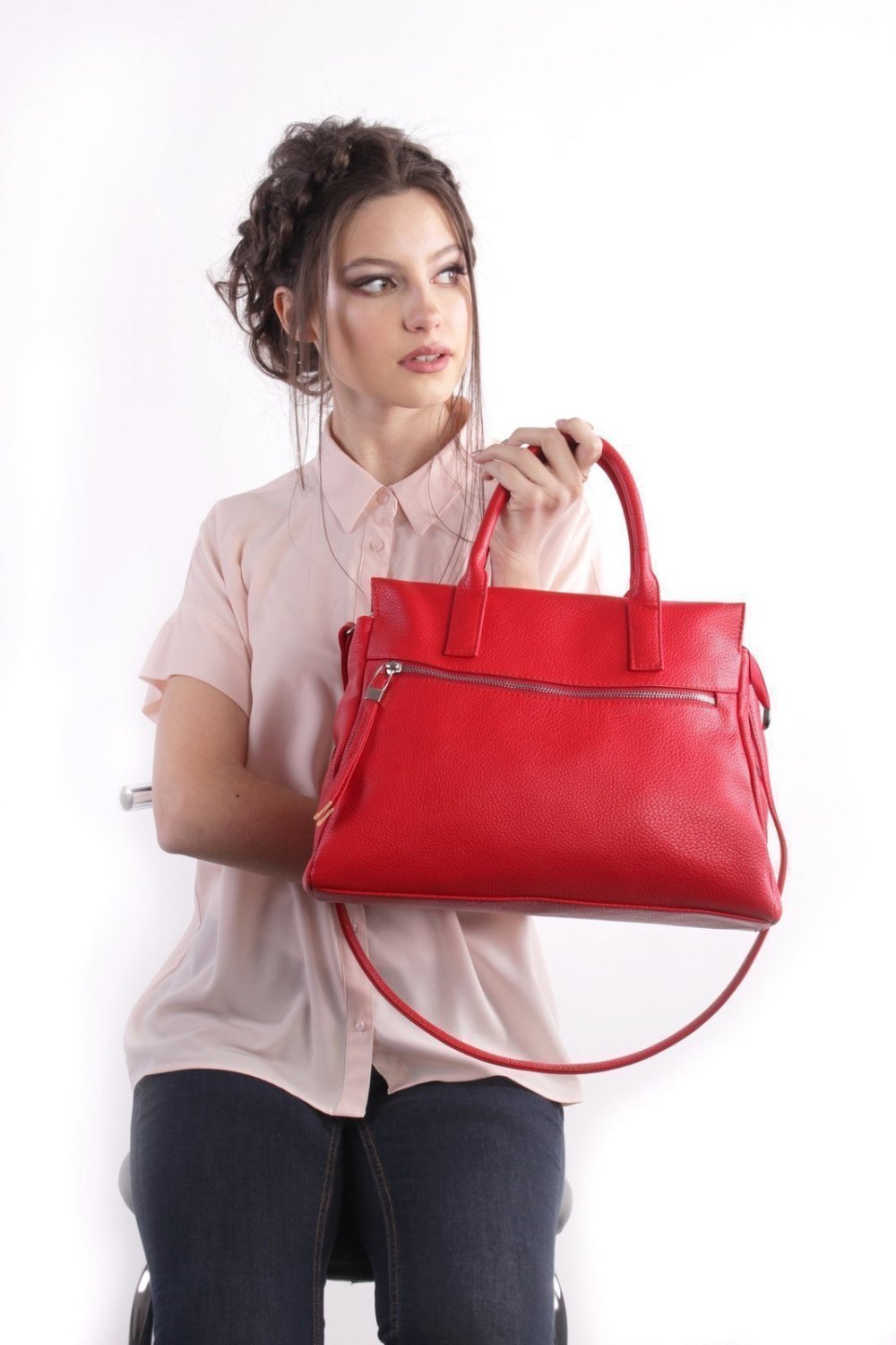 Сумка женская 0001b9406 Red